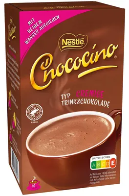 Productafbeelding van Nestlé 12598321 Nestlé Choco Trinkschokolade, mild, 10 Stück