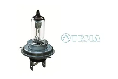 Produktbild von 1x TESLA H4 Glühlampe Fernlicht 12V 60/55W P43t Halogen B40401
