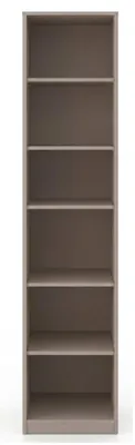 Image de Armoire individuelle, style moderne, couleur grise, idéale pour une chambre compacte, pratique