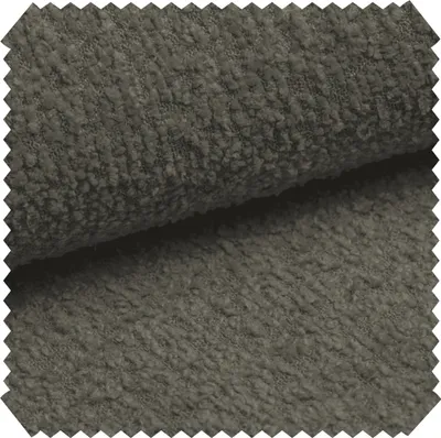 Produktbild von novely® ABEL - Flauschiger Bouclé-Polsterstoff - Recycelter Stoff - Schwer Entzündbarer Möbelstoff - UV-Beständige Meterware 1lfm - Farbe: 01 Taupe Dunkel