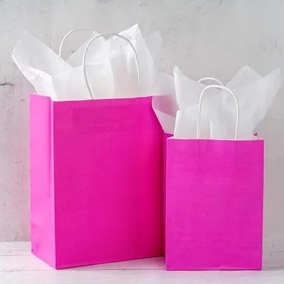 Produktbild von Papierbeutel || Papiergeschenkbeutel Papiertragebeutel mit Griffen 25