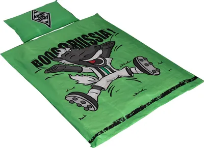 Produktbild von Borussia Mönchengladbach Kinder Bettwäsche Jünter