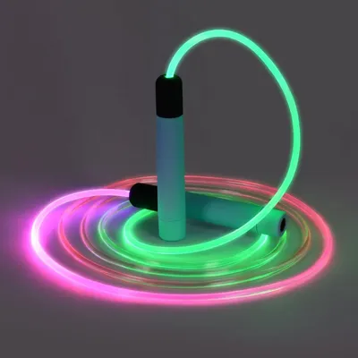 Obrázek produktu pro LED skákací švihadlo, nastavitelné, světelné švihadlo pro fitness