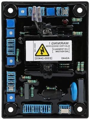 Zdjęcie produktu dla Automatyczny regulator napięcia z modułem wzbudzenia bezszczotkowego, stabilizator dla elektrycznych elementów generatora
