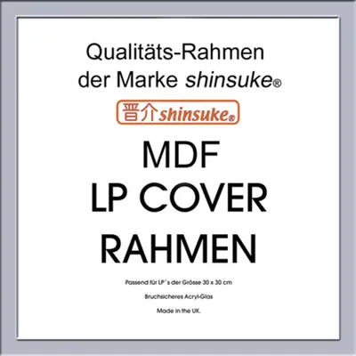 Productafbeelding van LP-hoesframe - wisselframe - zilver - binnenmaat 31,5x31,5 cm