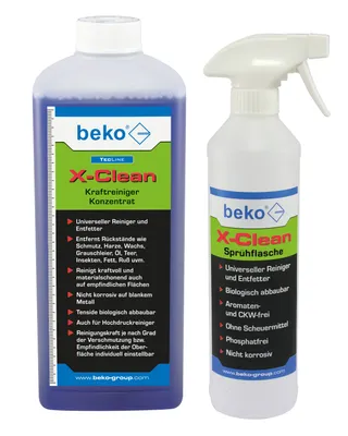 Produktbild von BEKO X-CLEAN Reinigungs-Konzentrat 1Liter Konzentrat + Sprühflasche
