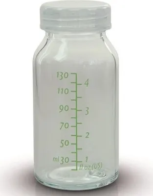 Produktbild von Glasflasche 130 ml / Ardo Medical