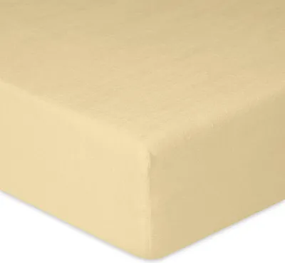 Produktbild von Frottee-Bettlaken mit Gummizug PREMIUM 60x120x10 Gelb