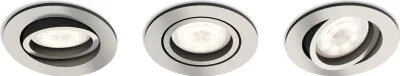 Produktbild von Philips myLiving Einbauspot 5020317P0, Recessed lighting spot, 3 Glühbirne(n), LED, 4,5 W, 500 lm, Chrom