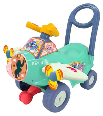Produktbild von KIDDIELAND Stitch Flugzeug Rutschauto mit Licht und Sound
