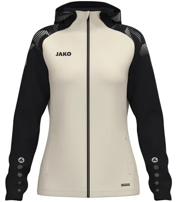 Produktbild von Jako Kapuzenjacke Sonic Damen - off white/schwarz, Größe:38/40