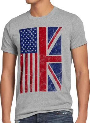 Produktbild von style3 USA Amerika Jack Union Herren T-Shirt Flagge Flag