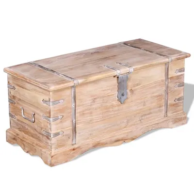 Zdjęcie produktu dla vidaXL Skrzynia do przechowywania z drewna akacjowego