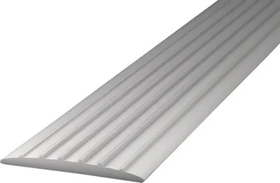 Produktbild von Prinz Übergangsprofil Weich-PVC grau selbstklebend 35 x 1000 mm