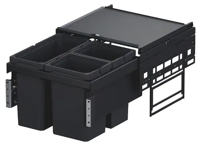 Immagine prodotto di Vauth-Sagel VS ENVI Space sistema rifiuti 2 x 10 + 1 x 16 Liter 500 mm