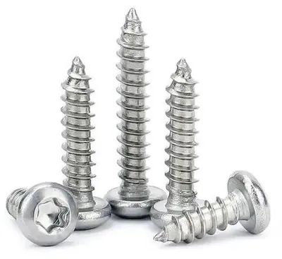 Obrázek produktu pro Šrouby z nerezové oceli M4 x 20 mm, Torx, samovrtné, 60 kusů