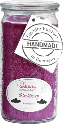 Immagine prodotto di Candle Factory Mini Jumbo Blackberry Candela profumata Candela decorativa Prugna 307-053