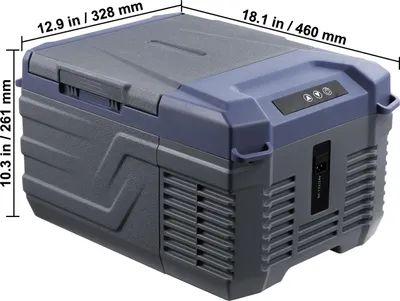 Produktbild von SucceBuy Autokühlschrank, tragbarer 12-V-Gefrierschrank, 9-l-Einzelzonenkühler, -4℉68℉ einstellbar, 12/24 V DC und 100-240 V AC-Kompresso