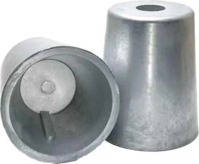 Produktbild von Plastimo Zink-wurzelanode 40 Mm Silber Silber One Size