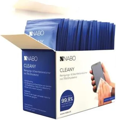 Produktbild von NABO CLEANY Reinigungstücher / Inhalt: 50 Stück