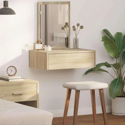 Produktbild von "im Angebot" Schminktisch mit Schubladen Braun 60x40x70 cm Holzwerkstoff - Schminktische CC24658