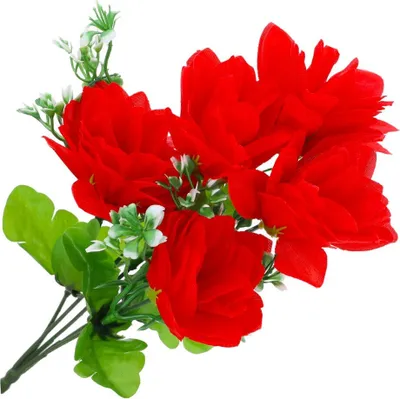 Produktbild von Dekolo Künstliche Blumen Blumensträuße Dahlien Deko Pflanzen