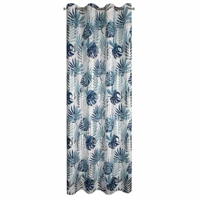 Zdjęcie produktu dla Eurofirany 433998, Przezroczysty, Biały, Wzór, Poliester, Oczko, 135 g/m²