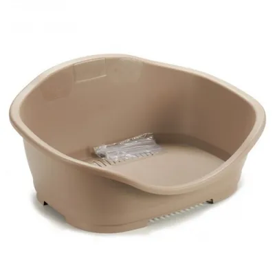 Obrázek produktu pro Stefanplast pelíšek pro psy béžový plast (42 x 24 x 56 cm) (56 x 24 x 42 cm)