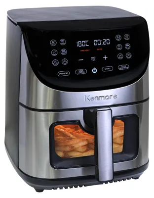 Heißluftfritteuse 7,8 L, 1700 W, 12 Funktionen, digitales Touchscreen