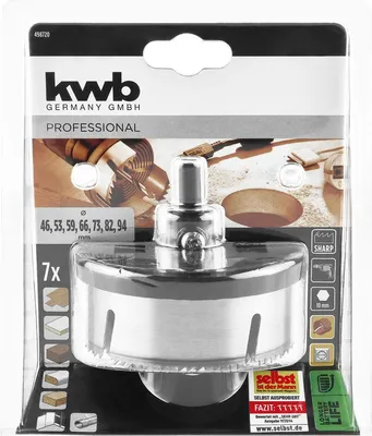 Zdjęcie produktu dla Zestaw Koronków Do Wiercenia 46-94X30Mm 7 Szt. Kwb