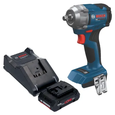 Produktbild von Bosch GDS 18V-350 Professional Akku Drehschlagschrauber 18 V 350 Nm 1/2" Brushless + 1x ProCORE Akku 4,0 Ah + Ladegerät