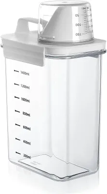 Produktbild von Famanu Wasmitteldispenser 1800 ml - Luftdicht und mit Messbecher