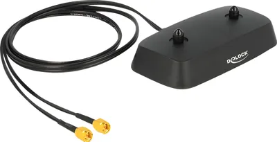 Immagine prodotto di DELOCK WL antenna LTE MIMO supporto 2x presa SMA nero