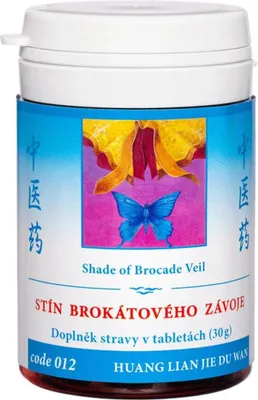 Produktbild von 012 Schatten des brokatvorhangs (LIAN JIE DU WAN), 100 tbl