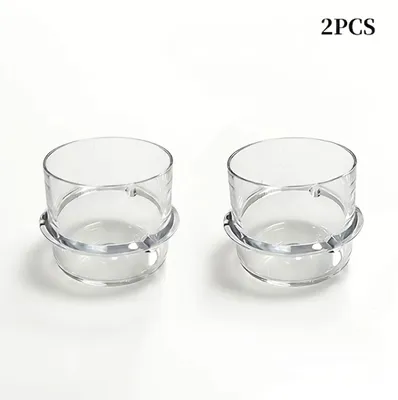 Produktbild von 2x Messbecher für Thermomix TM6 TM5 TM31 Transparenter Deckel Ersatzteil