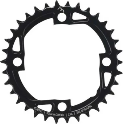 Produktbild von BBB Kettenblatt E-bikeGear 36T/104 NarrowWide Schwarz