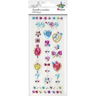 Produktbild von Selbstklebende Strasssteine – Tattoo-/Schmuck-Mix – Titanum