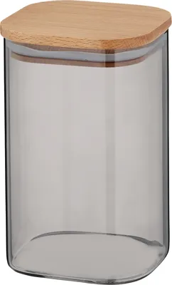 Produktbild von KELA Skladovací nádoba sklo / dřevo NEA 1,1 l KL-10777
