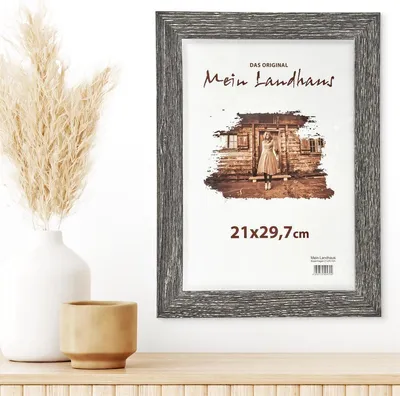 Obrázok produktu pre Mein Landhaus Lava rám na obraz 40x50 cm s akrylovým sklom, moderný bezrámový držiak