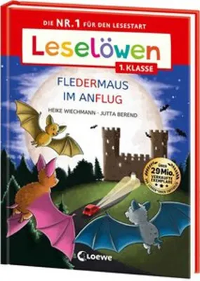 Produktbild von Leselöwen 1. Klasse - Fledermaus im Anflug (Großbuchstabenausgabe)