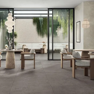 Immagine prodotto di CASA39 Gres porcellanato effetto cemento Nero 60x60 cm Castelvetro Terrae
