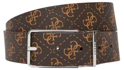 Produktbild von Guess - "Bmaglo" Gürtel für Herren, Rinderleder, wendbar NA1219 (M) (Beige/Braun)