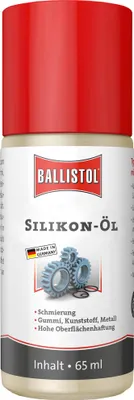 Obrázek produktu pro BALLISTOL Silikonový olej tekutý Silikonový olej s dávkovací špičkou 65 ml 25331