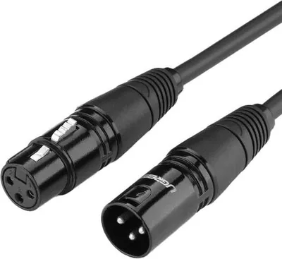 Obrázok produktu pre Kábel UGREEN AV130, XLR na XLR, 1 m, čierny
