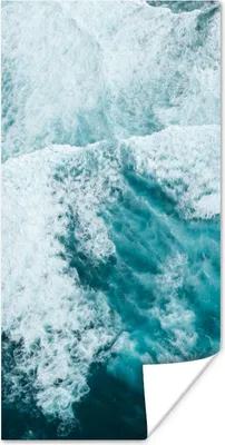 Produktbild von MuchoWow® Poster Meer - Wasser - Hawaii 20x40 cm - Plakat - Foto