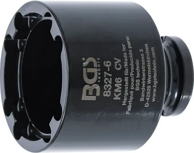 Immagine prodotto di BGS chiave a dado con intaglio per dadi interni KM6 - 8327-6
