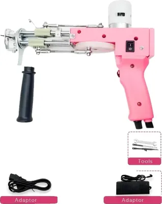 Produktbild von Tufting-Pistole, Duale Funktionalität, Kompaktes Design, Rosa zwei-in-eins
