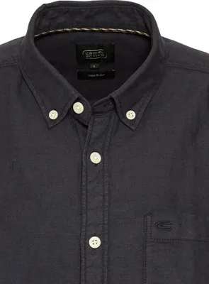Produktbild von Camel Active Hemd kurzarm dunkelblau Button-Down