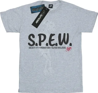Produktbild von Harry Potter - "SPEW" T-Shirt für Herren BI29161 (XXL) (Grau)