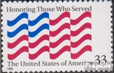 Produktbild von Briefmarken USA 1999 Mi 3157 (kompl.Ausg.) postfrisch Soldatenehrung